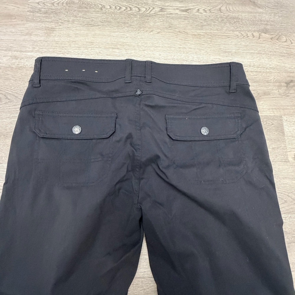 PrAna Halle II Pants Womens 14 Moonrock Roll Up Hiking Convertible Travel Hiking - Picture 5 of 14